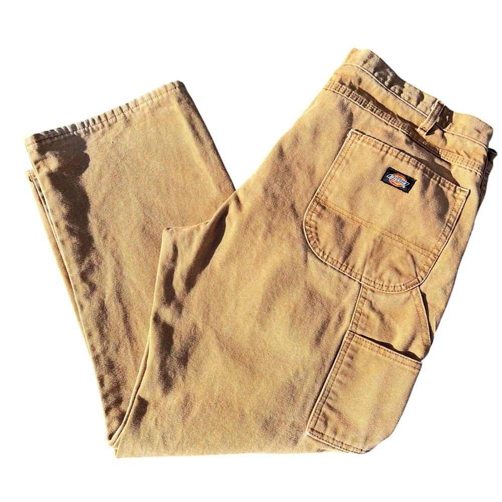 Dickies Men’s Relaxed Fit canvas work pants Jeans size 40x29